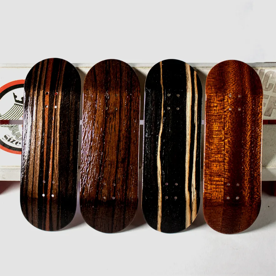 King Size Blank Deck - Dark Wood 32mm