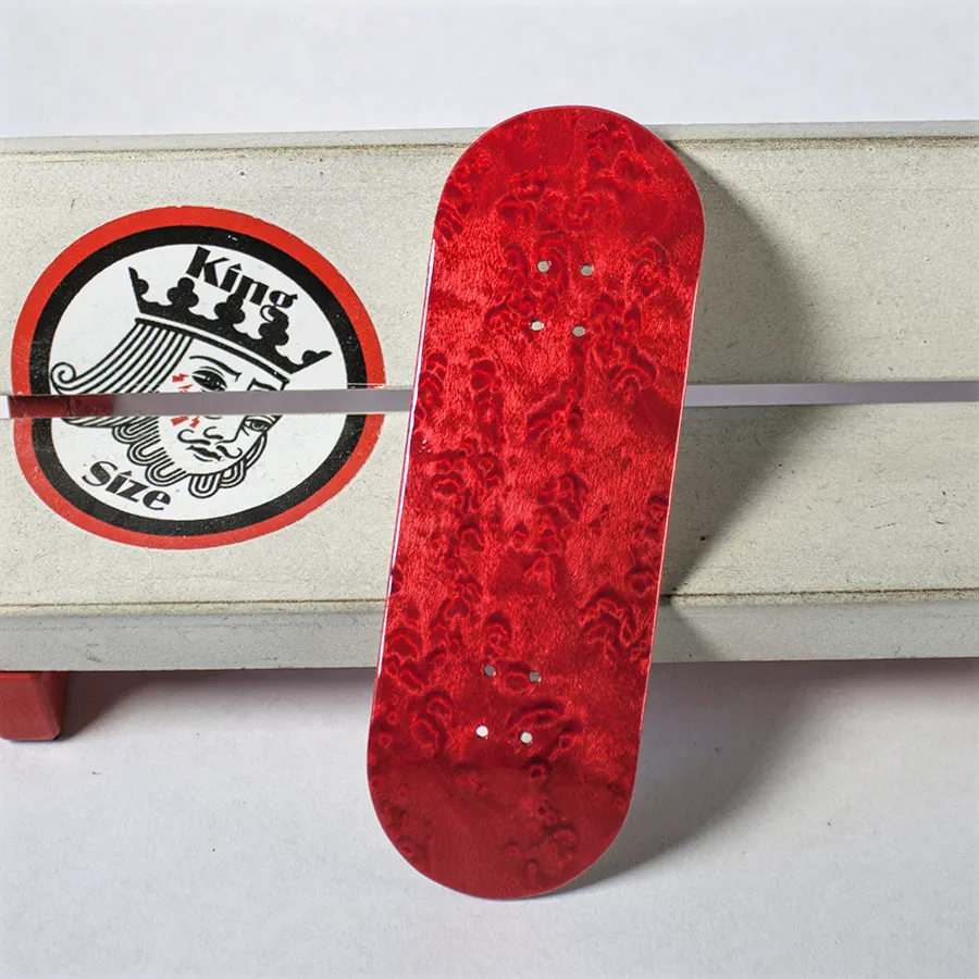 King Size Blank Deck - Red 32mm
